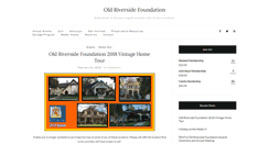Desktop Screenshot of oldriverside.org
